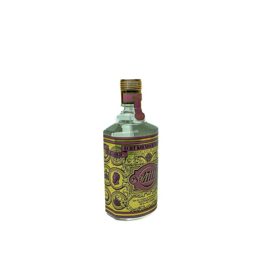 Experience the delicate and refreshing scent of 4711 Rose Eau de Cologne. A floral, woody musk fragrance suitable for both men and women in a 100ml bottle.