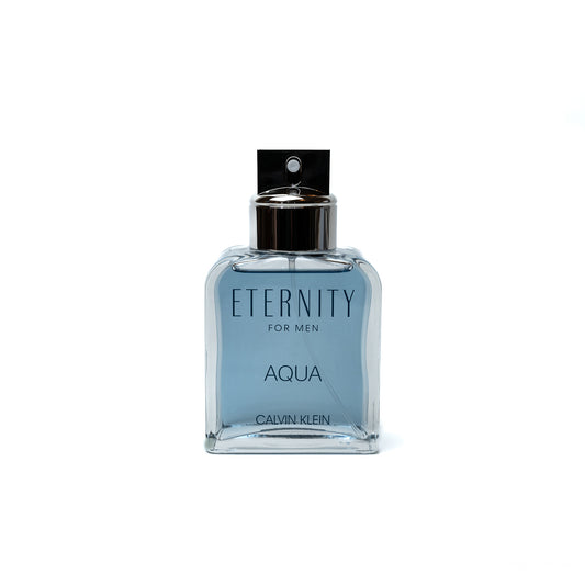 Dive into the refreshing scent of Calvin Klein Eternity Aqua for Men. This 100ml EDT spray offers a clean and aquatic fragrance.