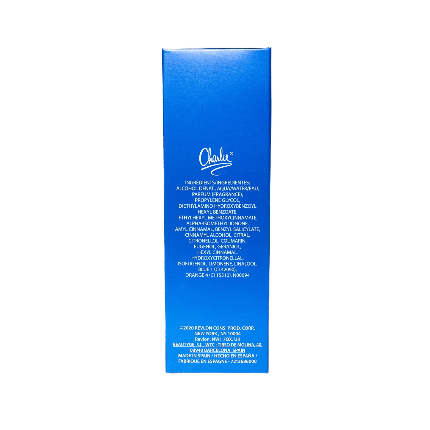 Revlon Charlie Blue Eau De Toilette Spray 100ml For Women - The6thScent