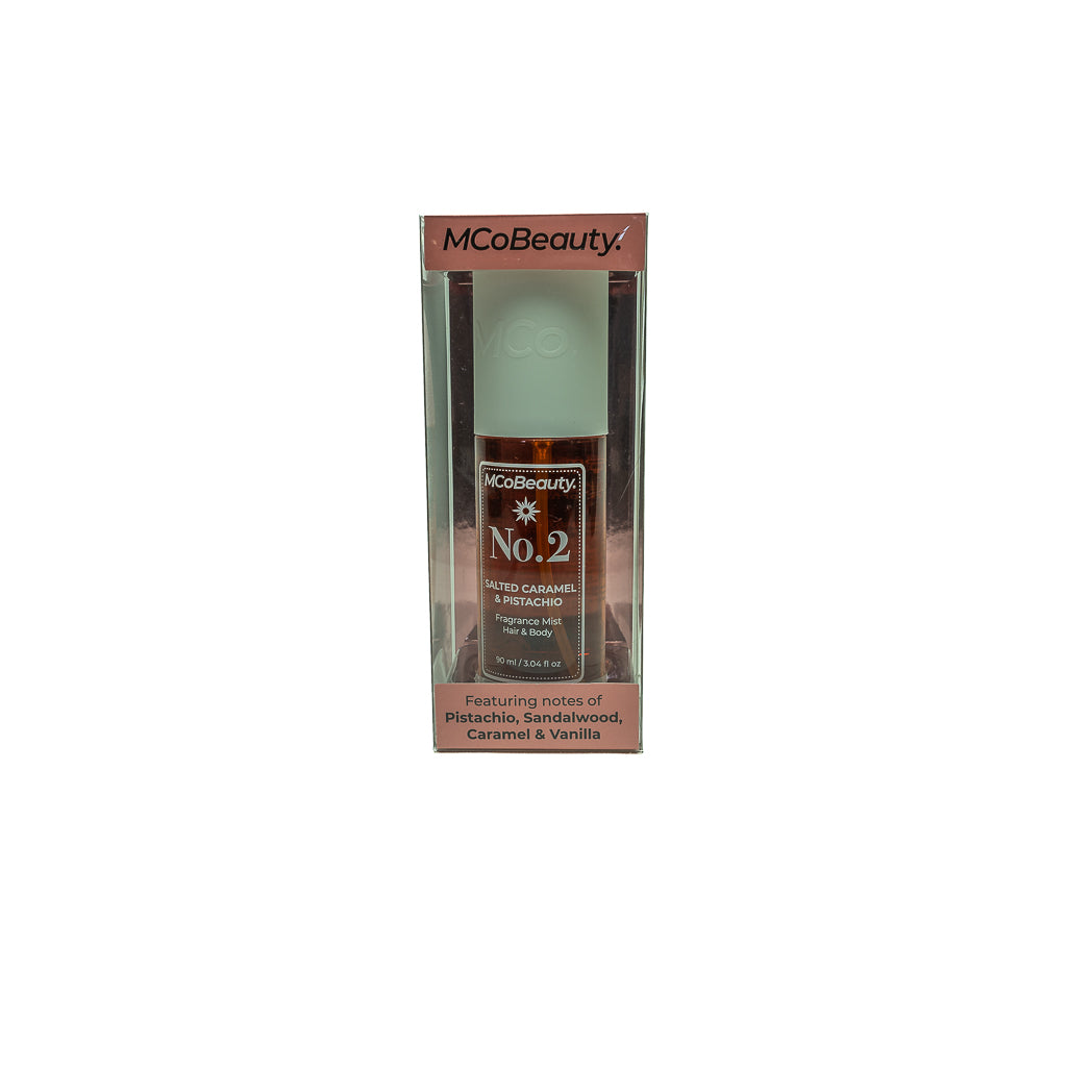 MCoBeauty Salted Caramel & Pistachio No. 2 Fragrance Hair & Body Mist 90ml
