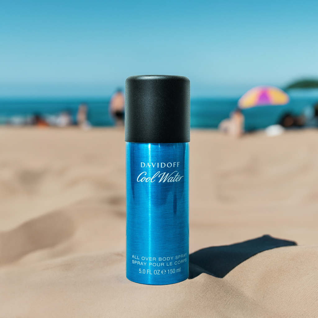 Stay fresh with Cool Water by Davidoff Body Spray for Men. This 150ml deodorant delivers an invigorating and aquatic scent that lasts all day.