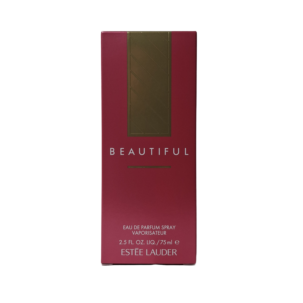 Experience the elegance of Estée Lauder Beautiful Eau De Parfum 75ml – a romantic floral fragrance for women with a bouquet of lush blossoms and timeless charm.