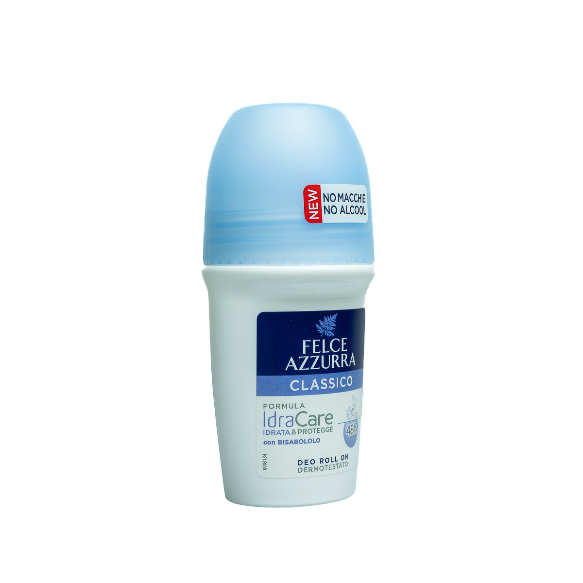 Stay fresh for 48 hours with the classic Felce Azzurra fragrance. This twin pack of roll-on deodorants is gentle on skin and leaves no stains.