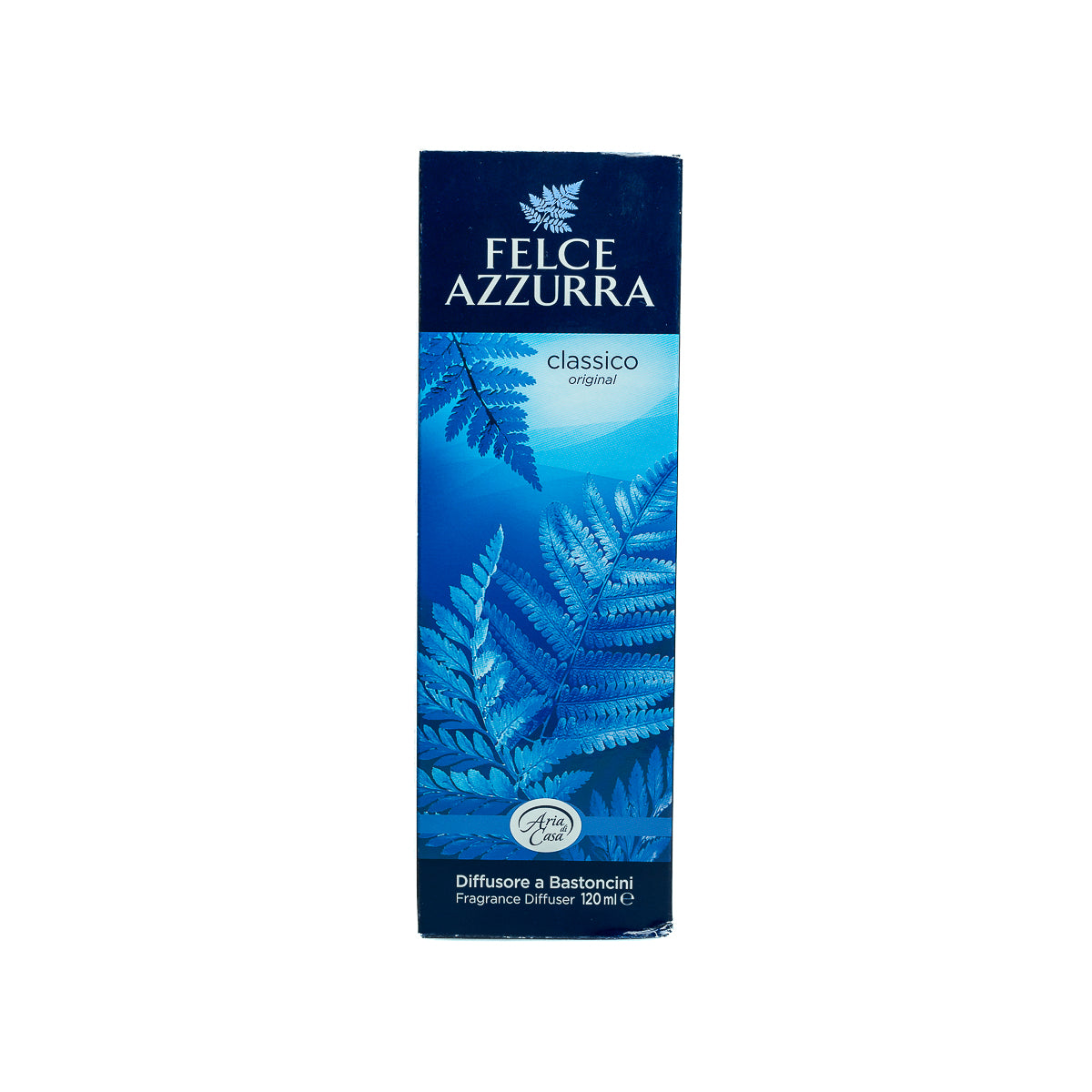 Replenish your home with the timeless and original scent of Felce Azzurra Classico. Enjoy the classic fragrance with this 120ml diffuser stick refill.
