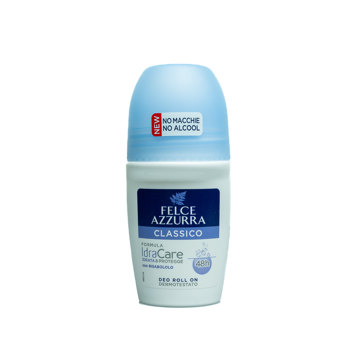 Stay fresh for 48 hours with the classic Felce Azzurra fragrance. This twin pack of roll-on deodorants is gentle on skin and leaves no stains.