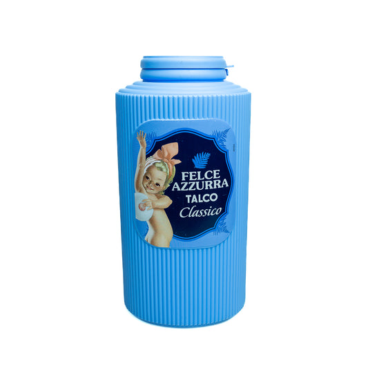 Keep your skin feeling fresh and dry with the Felce Azzurra Natural Talc Refill. This large 500g pack is preservative-free and suitable for all.