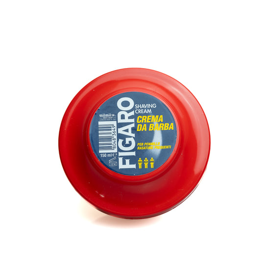 Experience a classic Italian shave with Figaro shaving cream. Its rich almond-scented lather provides a smooth and comfortable shave.