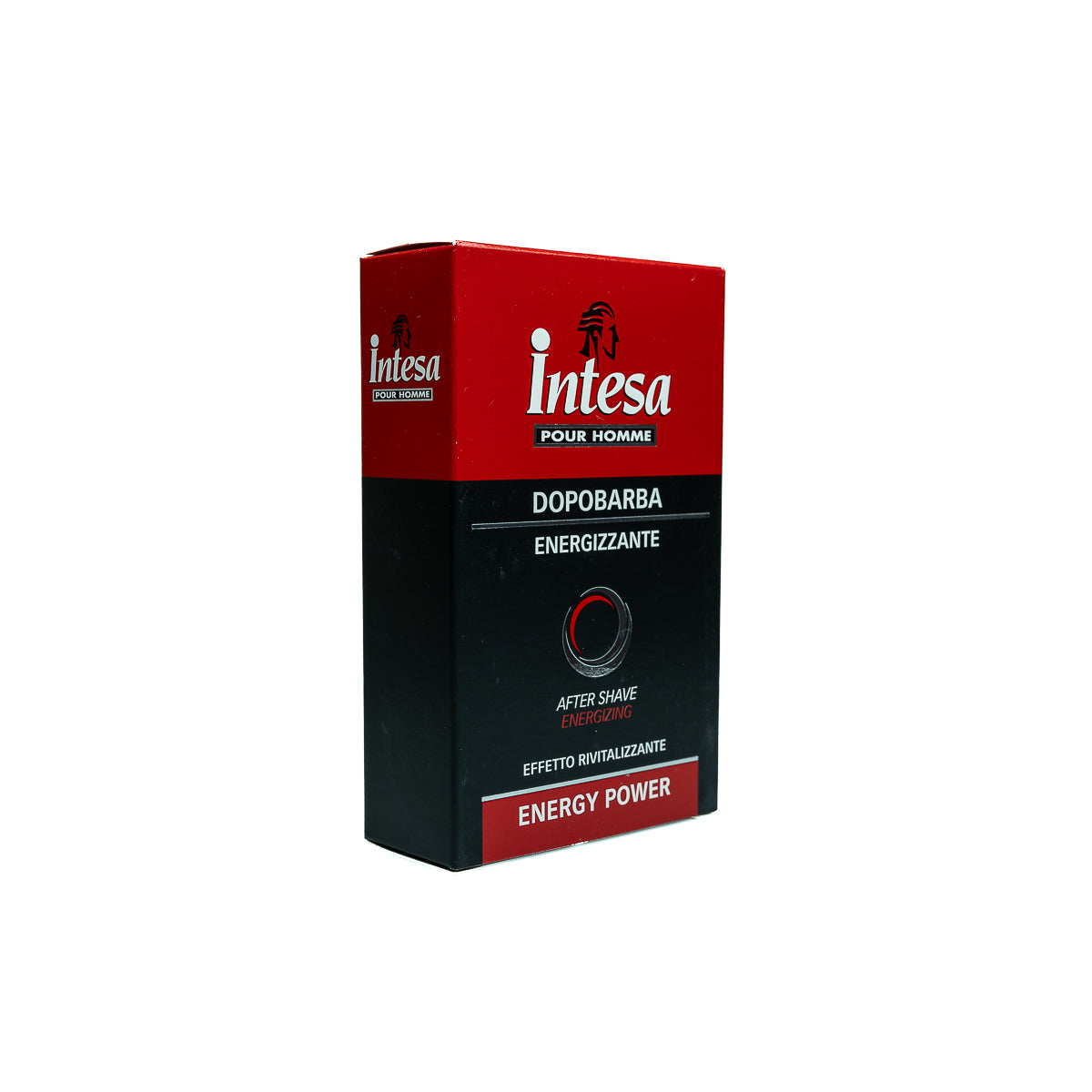 Invigorate your skin after shaving with Intesa Pour Homme Energy Power after shave lotion. Its refreshing formula leaves you feeling energized.