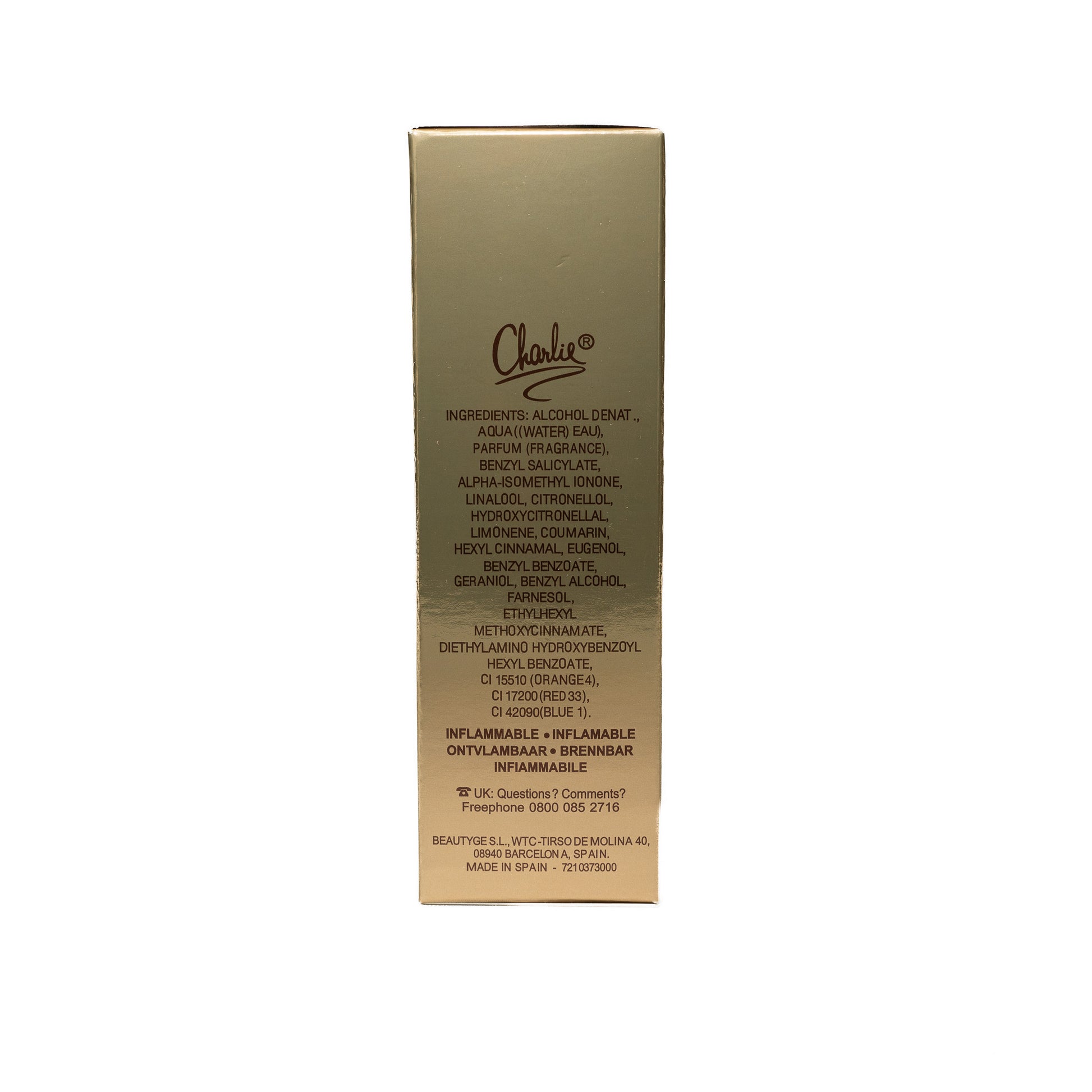 Revlon Charlie Gold 100ml Eau De Toilette A Timeless Fragrance for Women - The6thScent