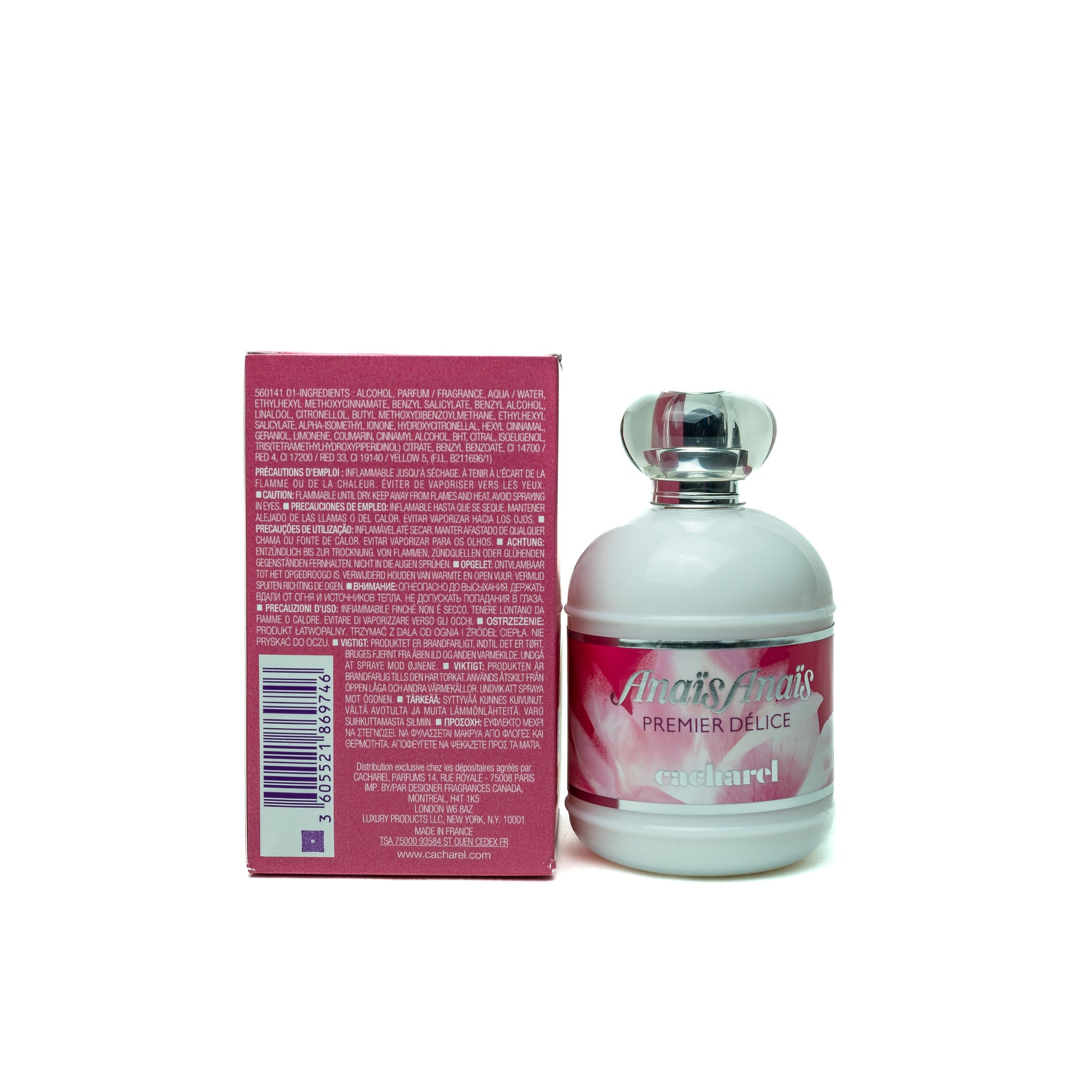 Cacharel Anais Anais Premier Delice Eau de Toilette 100ml EDT Spray Women - The6thScent