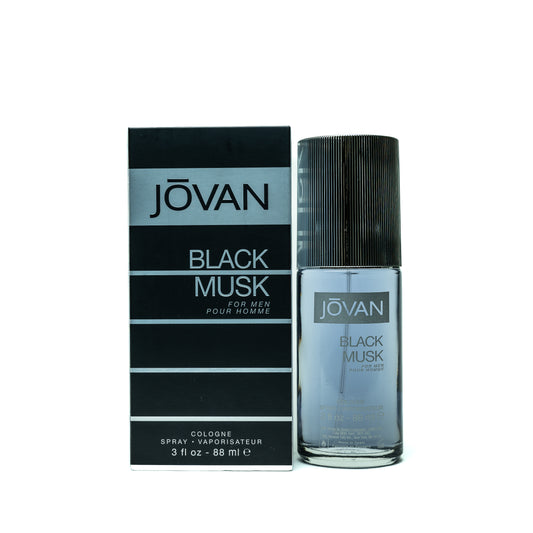 Jovan Black Musk EDT Eau De Toilette Spray for Men (88ml) - The6thScent