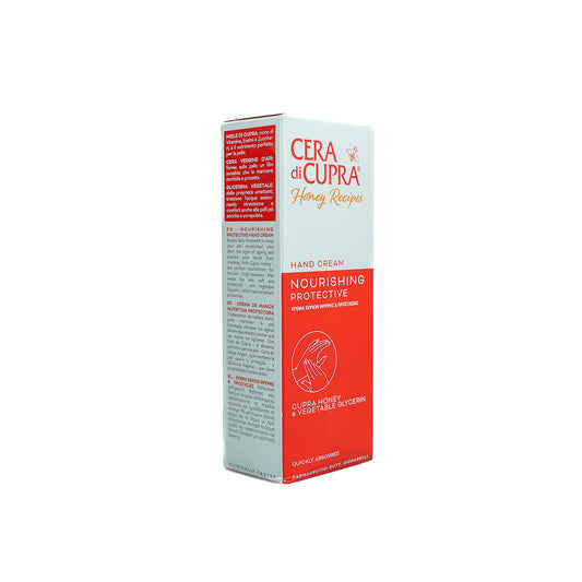 Protect and nourish your hands with Cera di Cupra Moisturising & Protective Hand Cream. This 75ml formula keeps skin soft, smooth, and hydrated.