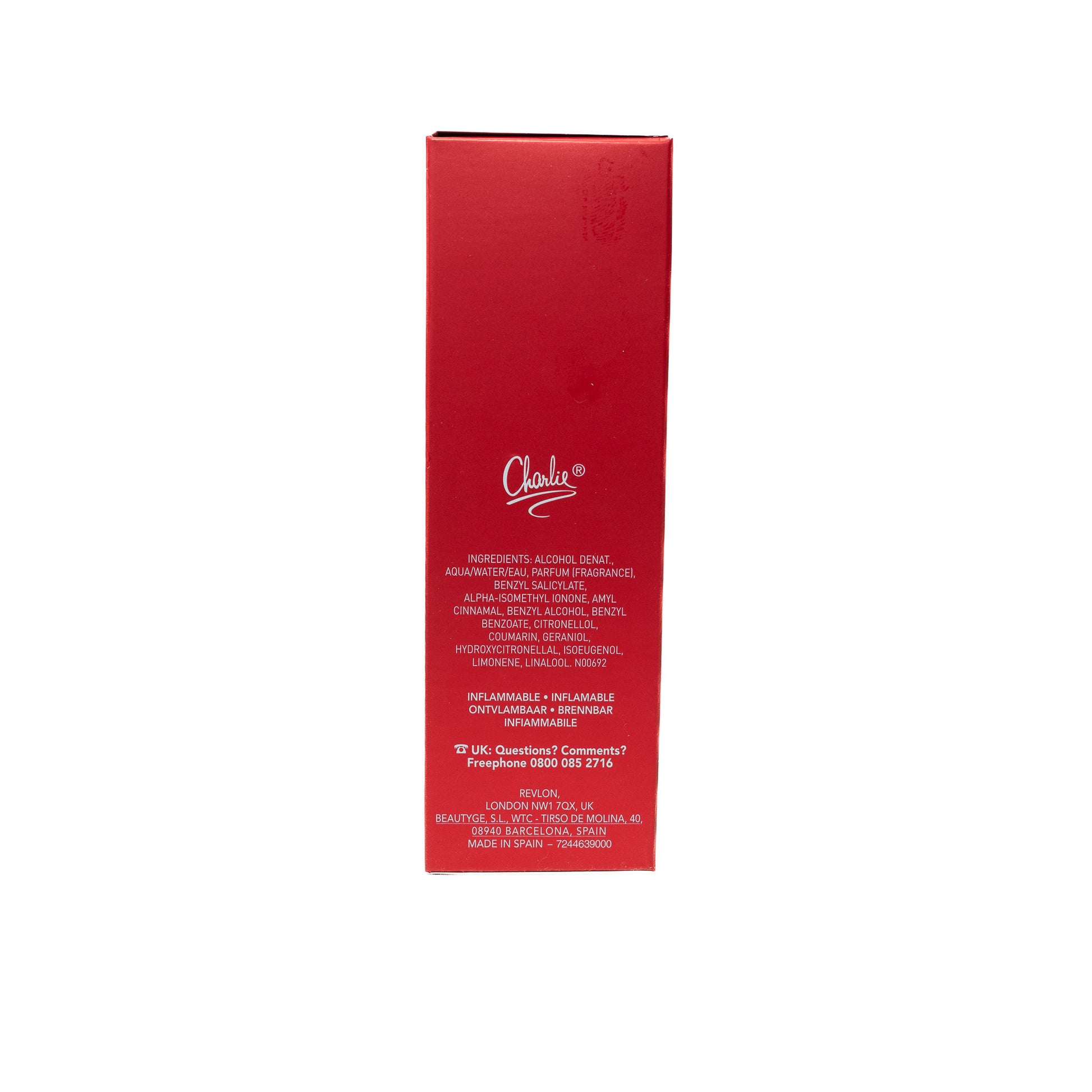 Revlon Charlie Red EDT Spray 100mL A Fruity & Floral Classic Perfume for Women - The6thScent
