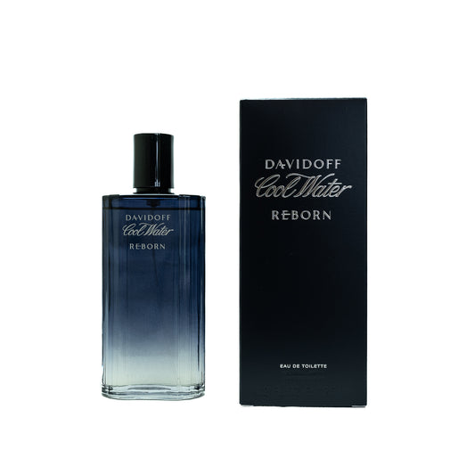 Davidoff Cool Water Reborn Eau de Toilette bottle and packaging on a white background