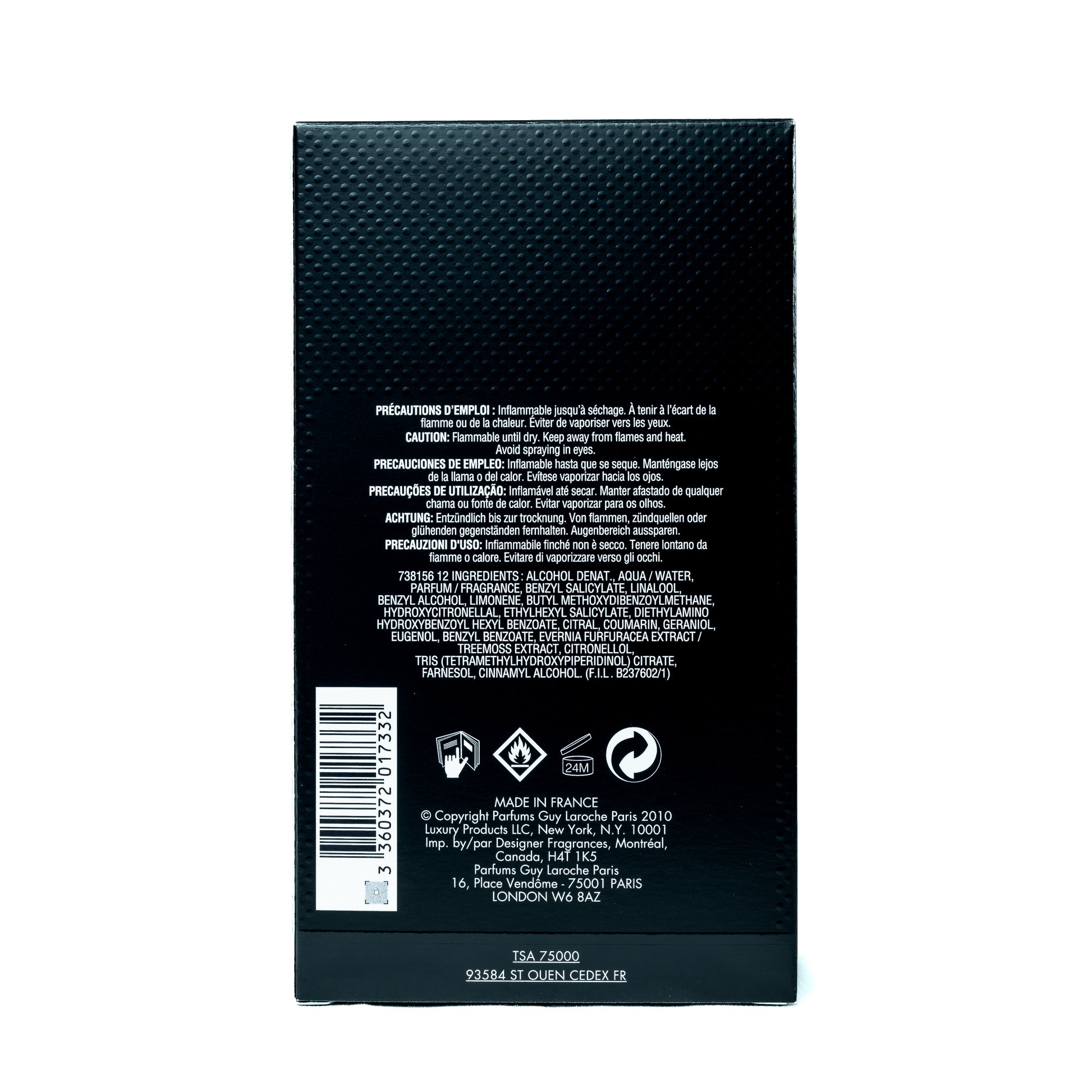 Drakkar Noir by Guy Laroche EDT Spray 200ml For Men - The6thScent