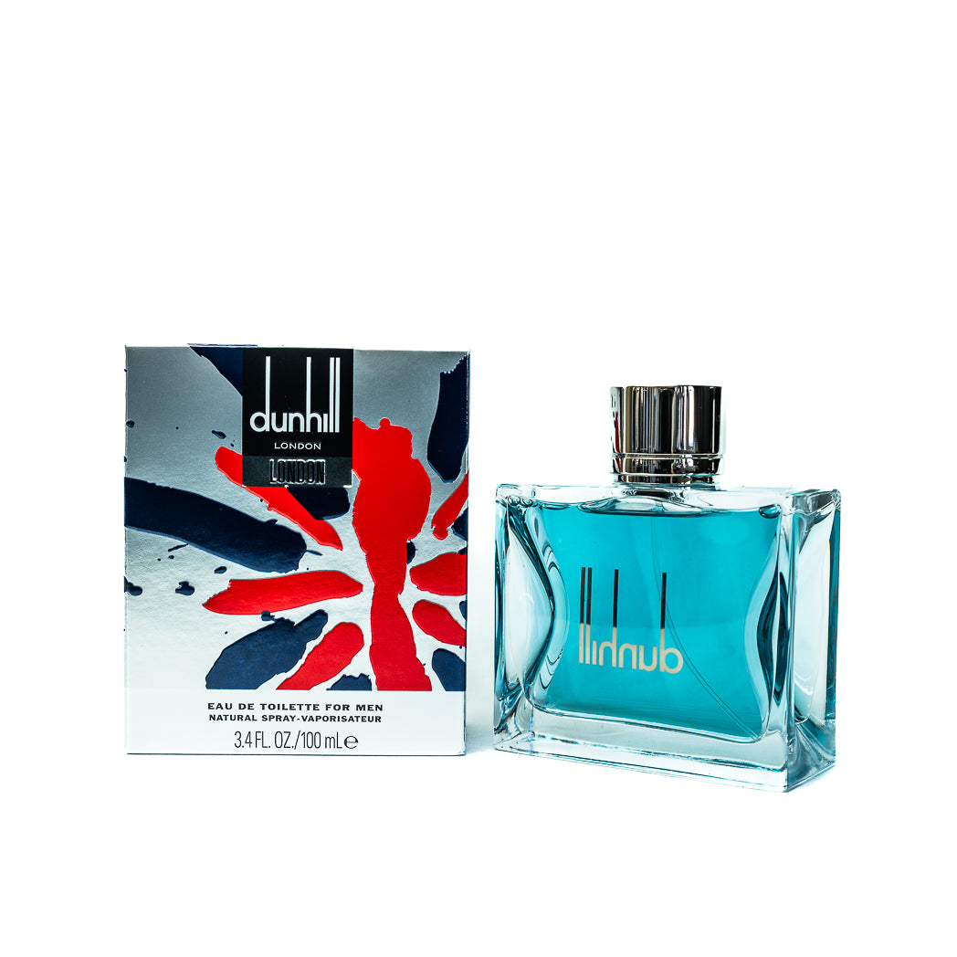 Experience timeless British luxury with Dunhill London EDT 100ml. This distinguished amber fougère fragrance for men blends sandalwood, tonka bean, patchouli, musk, vanilla, jasmine, rose, red apple, and geranium for a refined and masculine scent.