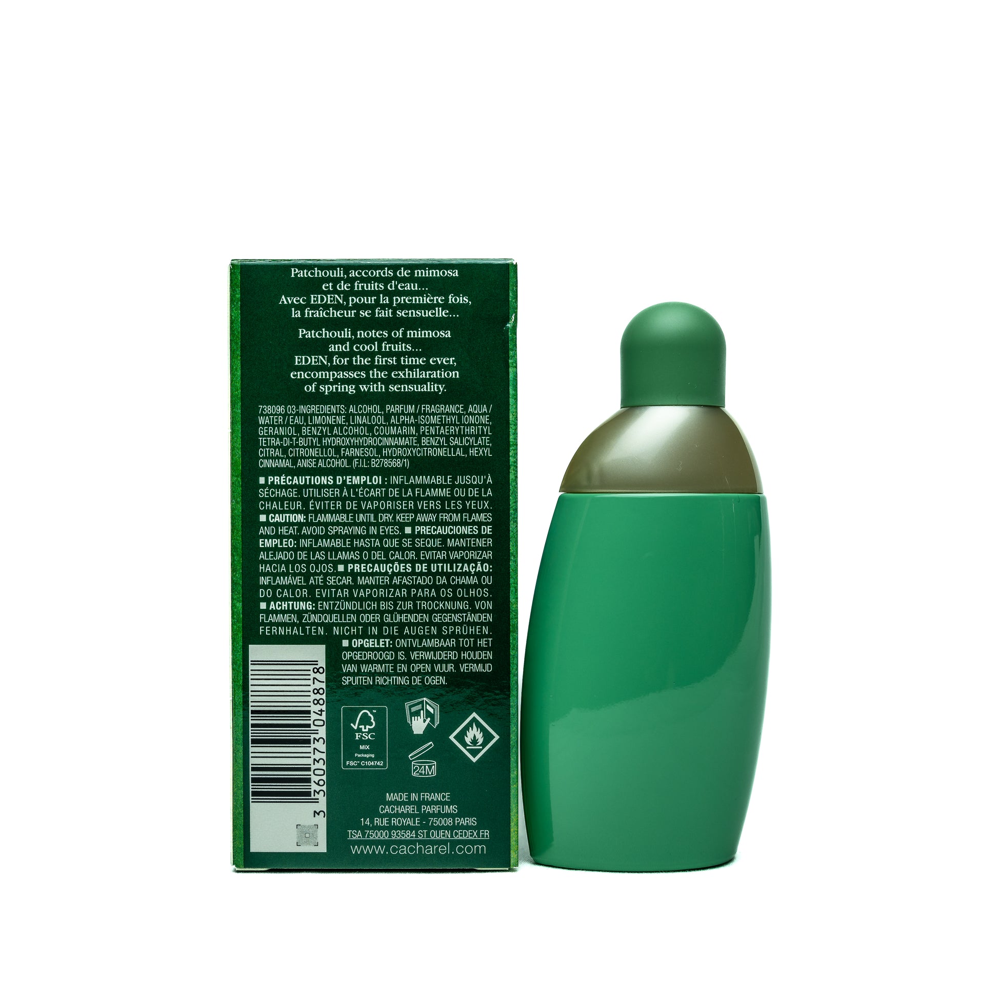 Cacharel Eden EDP Eau de Parfum  50ml for Women Perfume - The6thScent