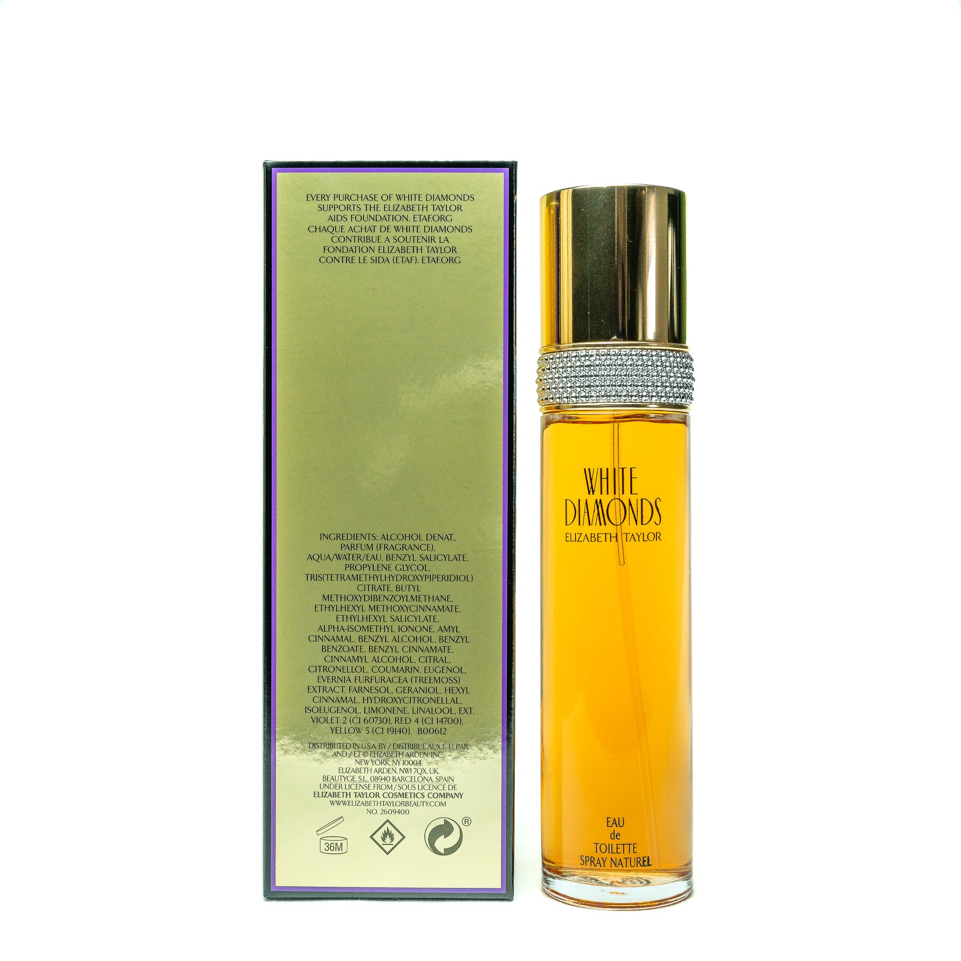 White Diamonds by Elizabeth Taylor EDT Eau De Toilette for Women (100ml) - The6thScent