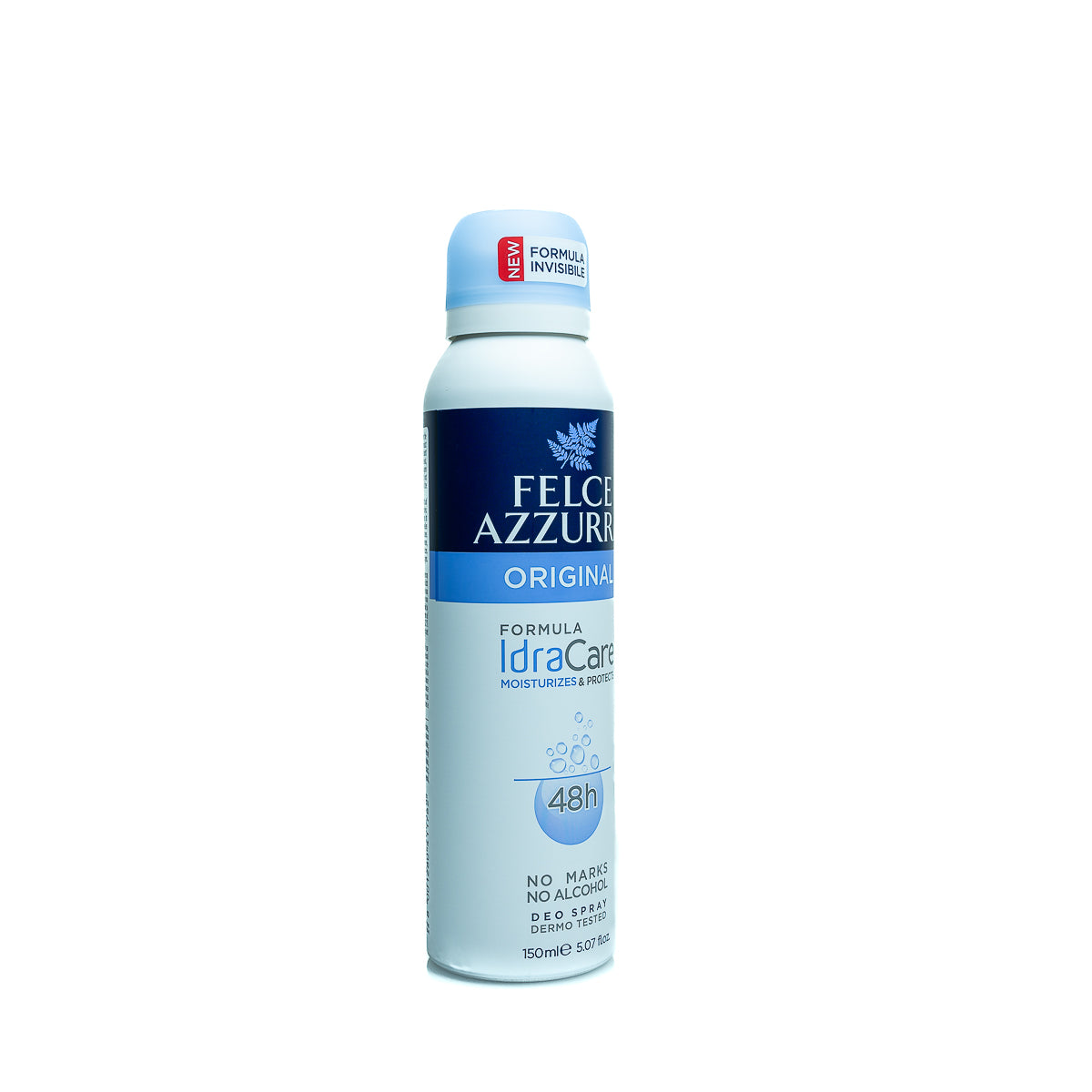 Felce Azzurra Classic Deodorant Spray—alcohol‑free and unisex—delivers 300 ml of refreshing fragrance and soft care in a convenient twin pack.