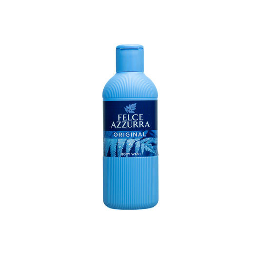 Experience the iconic scent and nourishing feel of Felce Azzurra Original Body Wash with Moisturising Formula. 650ml of gentle care.