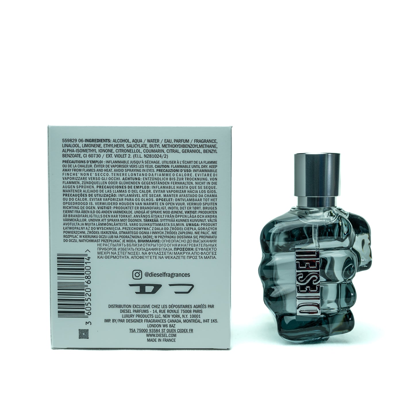 Diesel Only The Brave Men’s Cologne 50ml EDT Eau De Toilette Spray - The6thScent