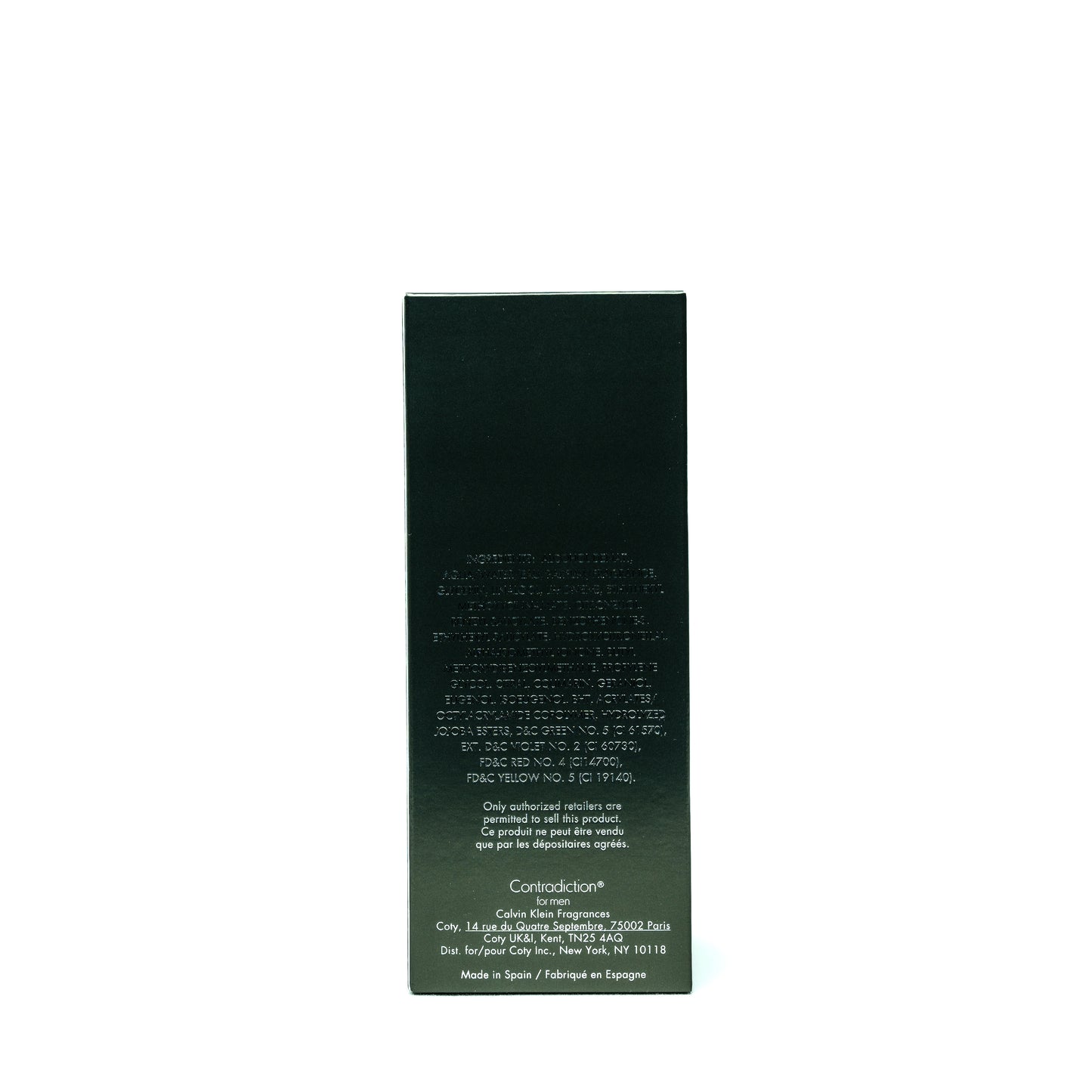 Calvin Klein Contradiction EDT for Men Eau De Toilette Spray (100ml) - The6thScent
