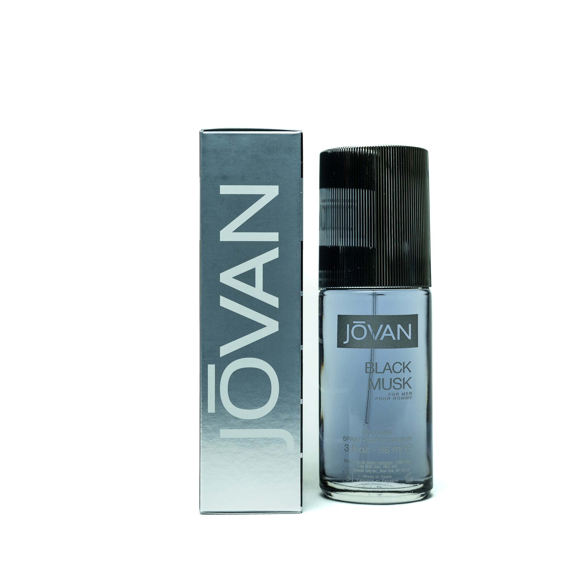 Jovan Black Musk EDT Eau De Toilette Spray for Men (88ml) - The6thScent