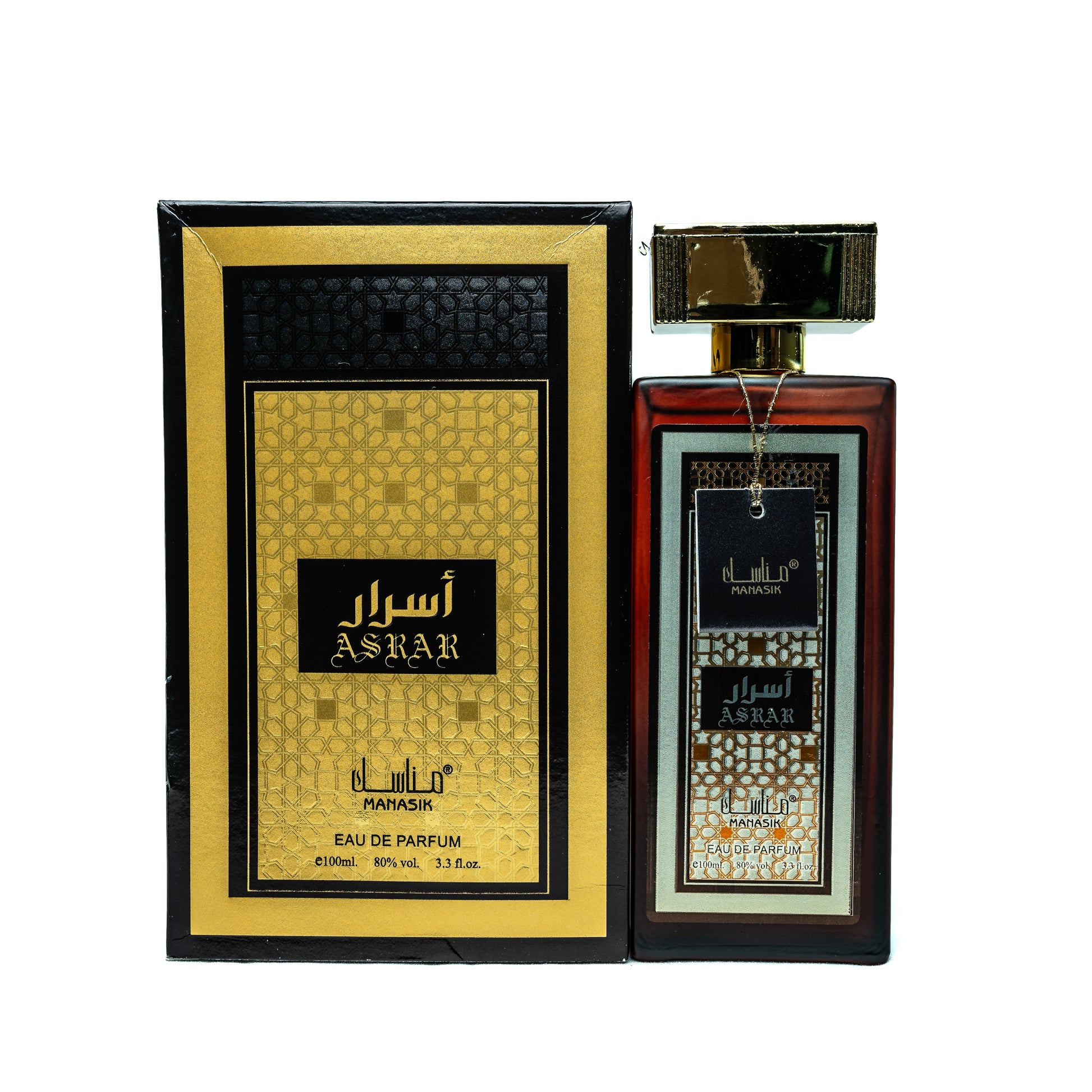MANASIK ASRAR EDP Eau De Parfum 100 ML Perfume Fragrance For Men - The6thScent