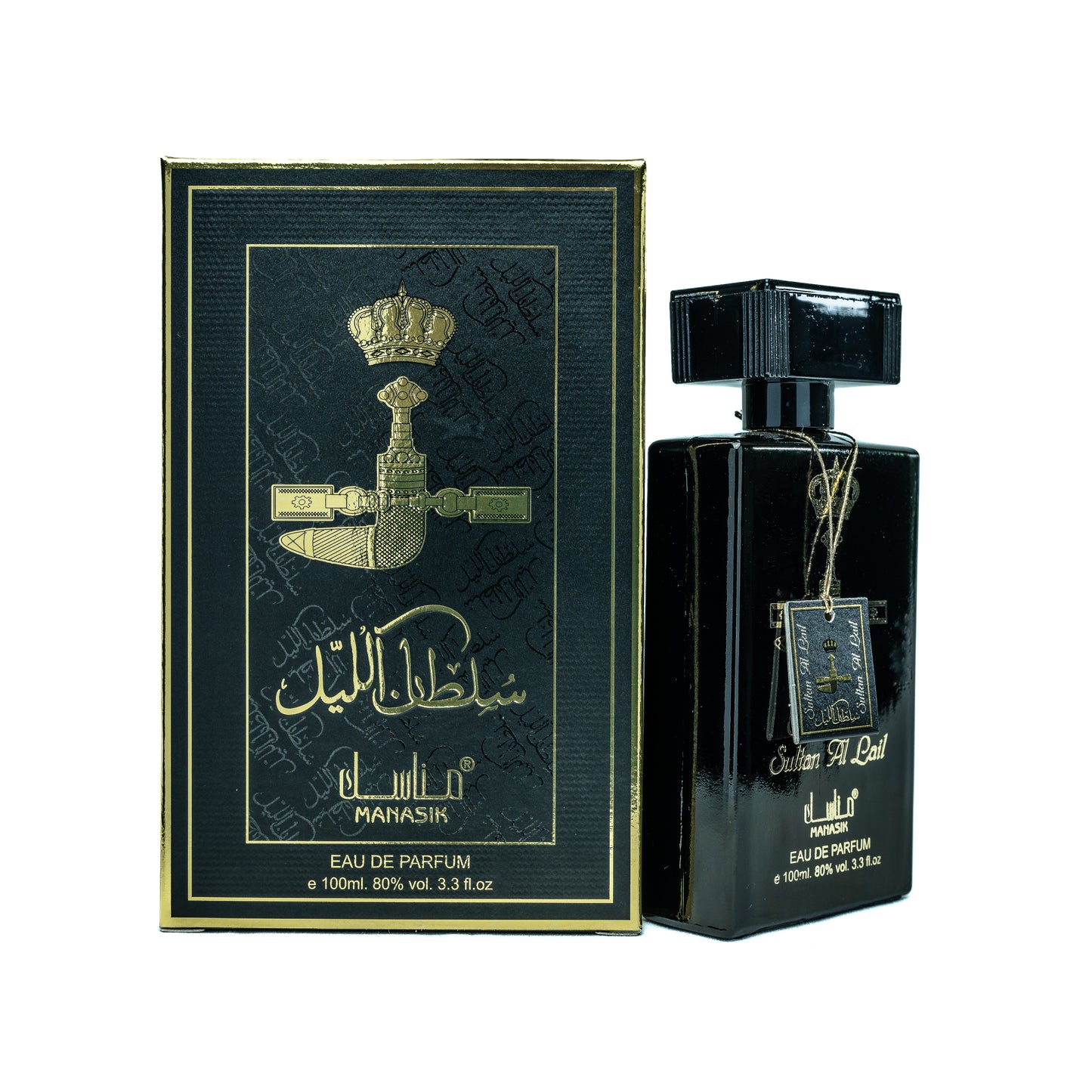 Sultan Al Lail By Manasik Eau De Parfum Fragrance For Men 100ML - The6thScent