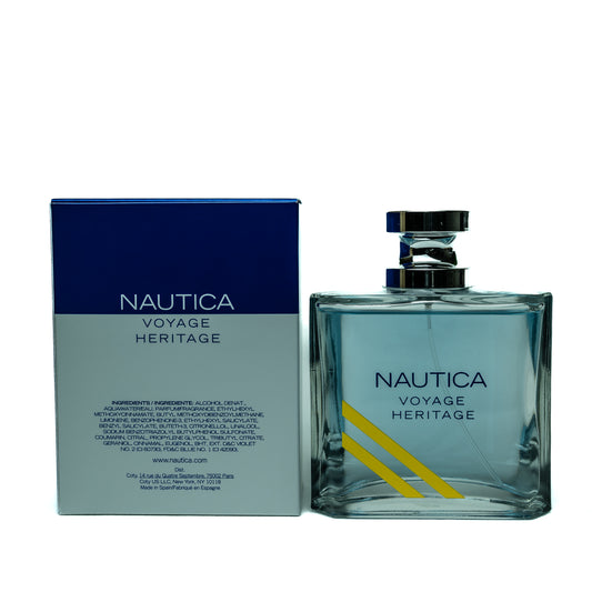 Nautica Voyage Heritage EDT Eau De Toilette Spray 100ml for Men - The6thScent