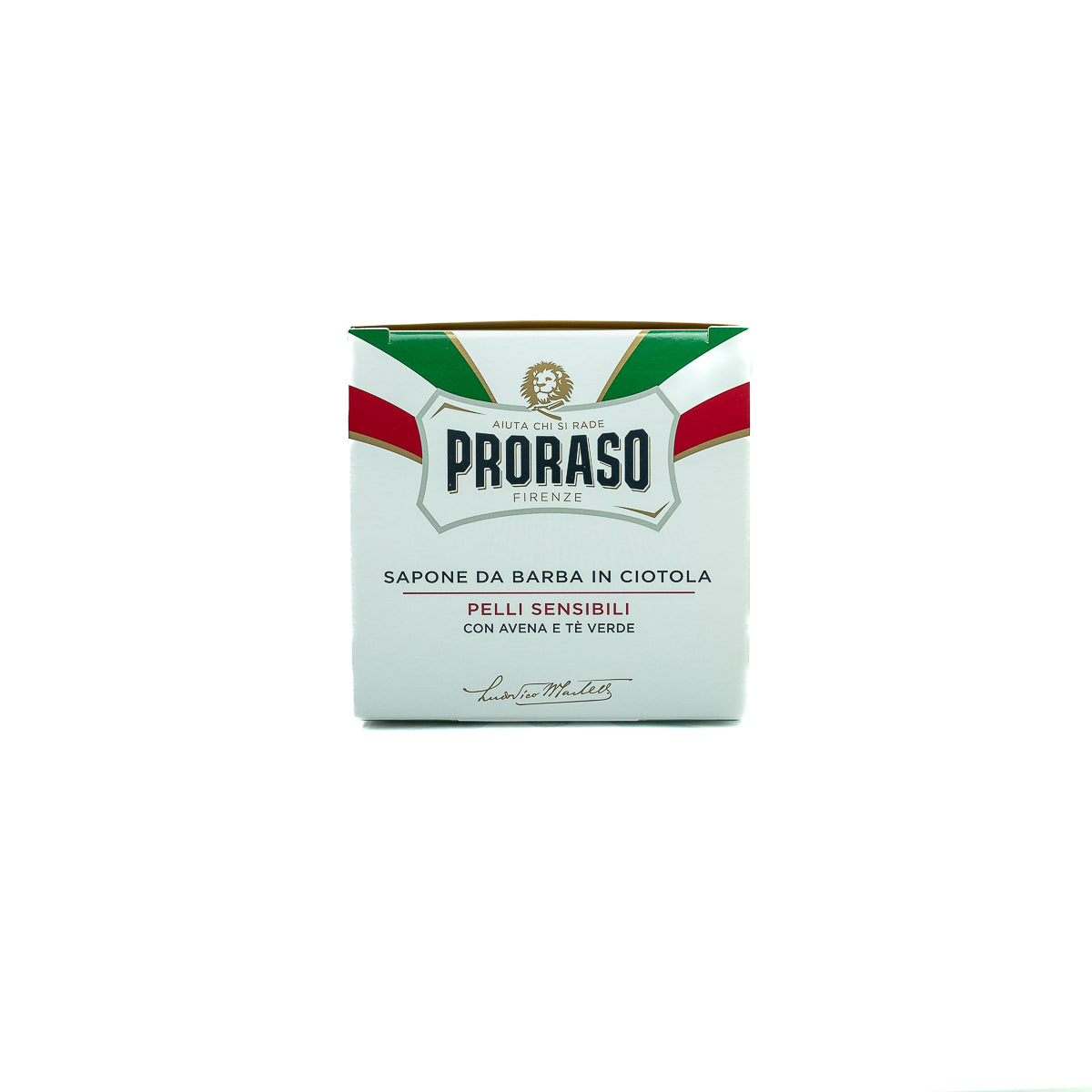 Proraso Shave Soap Mug Sensitive with Green Tea provides a smooth, soothing shave. This 150ml classic is perfect for sensitive skin.