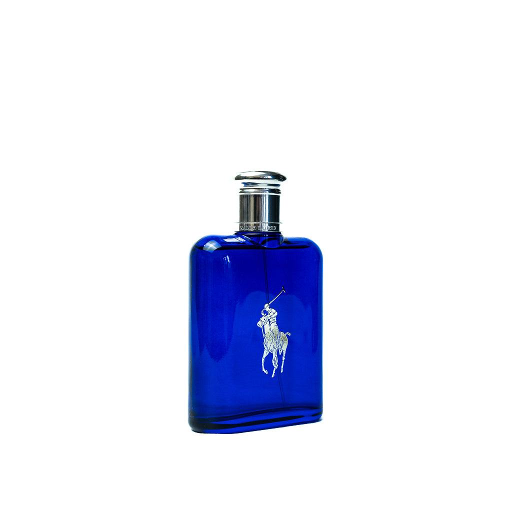 Ralph Lauren Polo Blue 125ml men’s perfume, cool and masculine with suede-musky base.