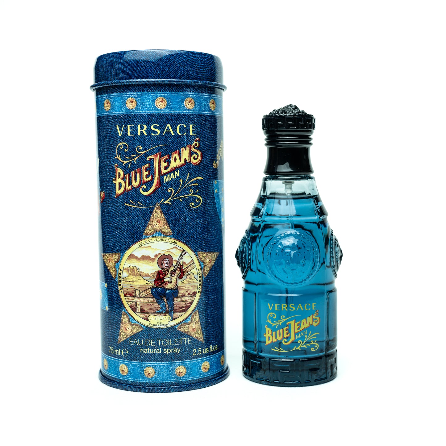 Versace Blue Jeans Eau de Toilette 75ml Men's Perfume 100% Authentic fragrance - The6thScent