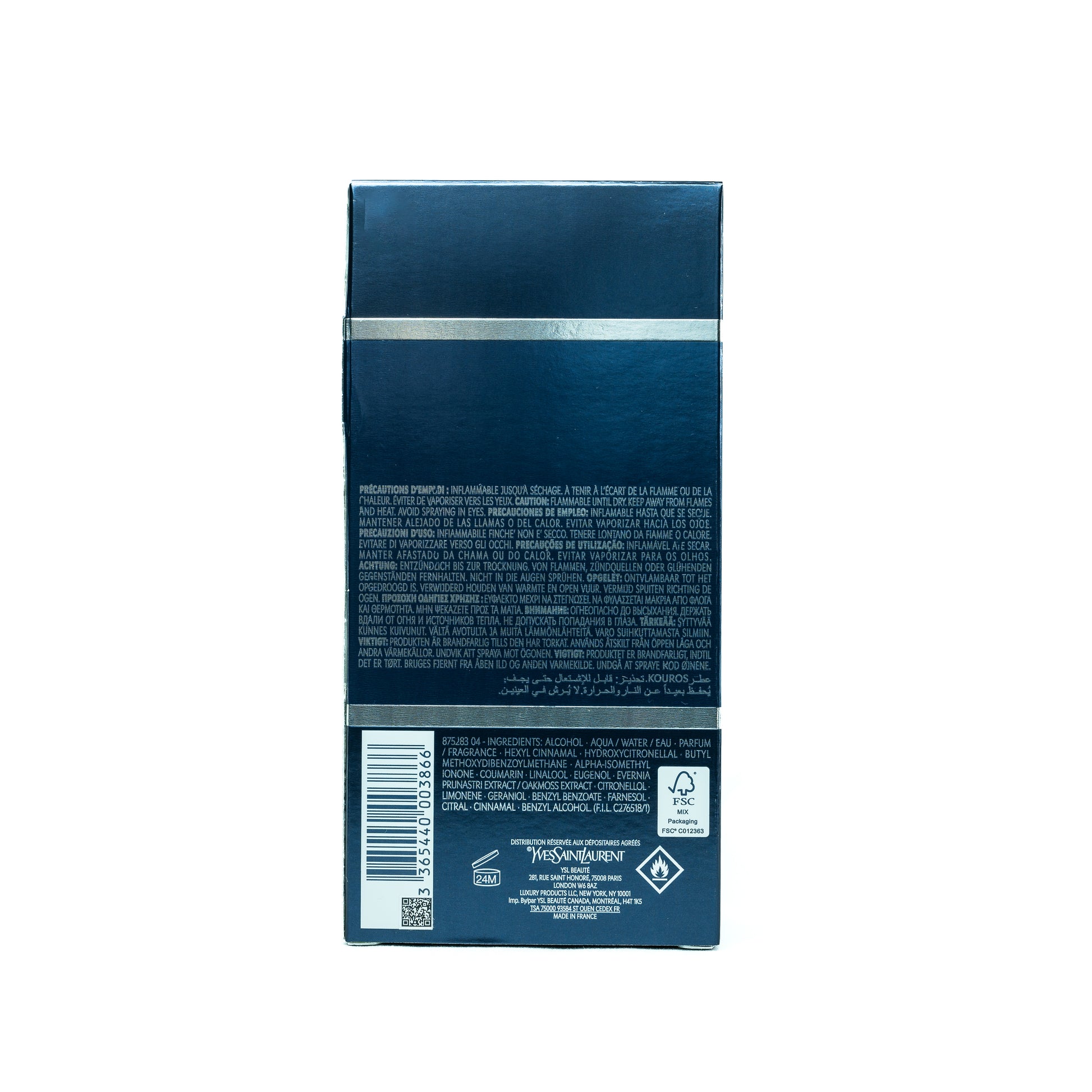 Kouros By Yves Saint Laurent Eau De Toilette For Men 100ml Spray - The6thScent