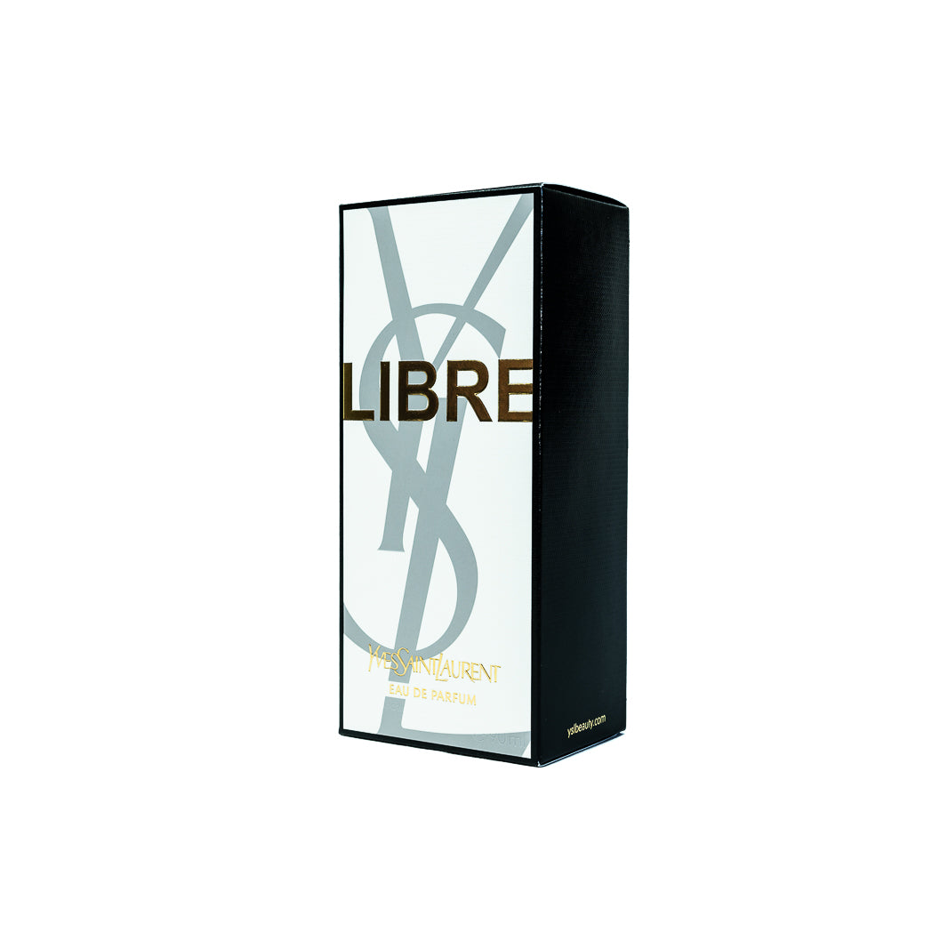 Yves Saint Laurent Libre Eau de Parfum 90ml, bold feminine fragrance with long-lasting floral notes.
