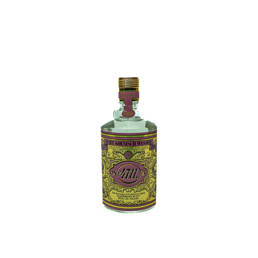 Experience the delicate and refreshing scent of 4711 Rose Eau de Cologne. A floral, woody musk fragrance suitable for both men and women in a 100ml bottle.