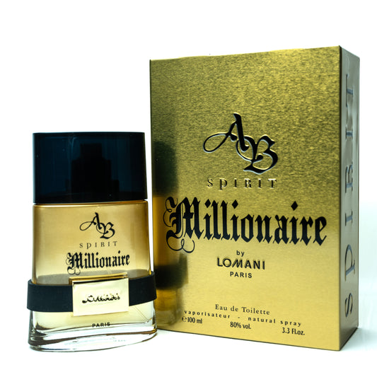 Lomani AB Spirit Millionaire Eau De Toilette Spray For Men 100ml - The6thScent