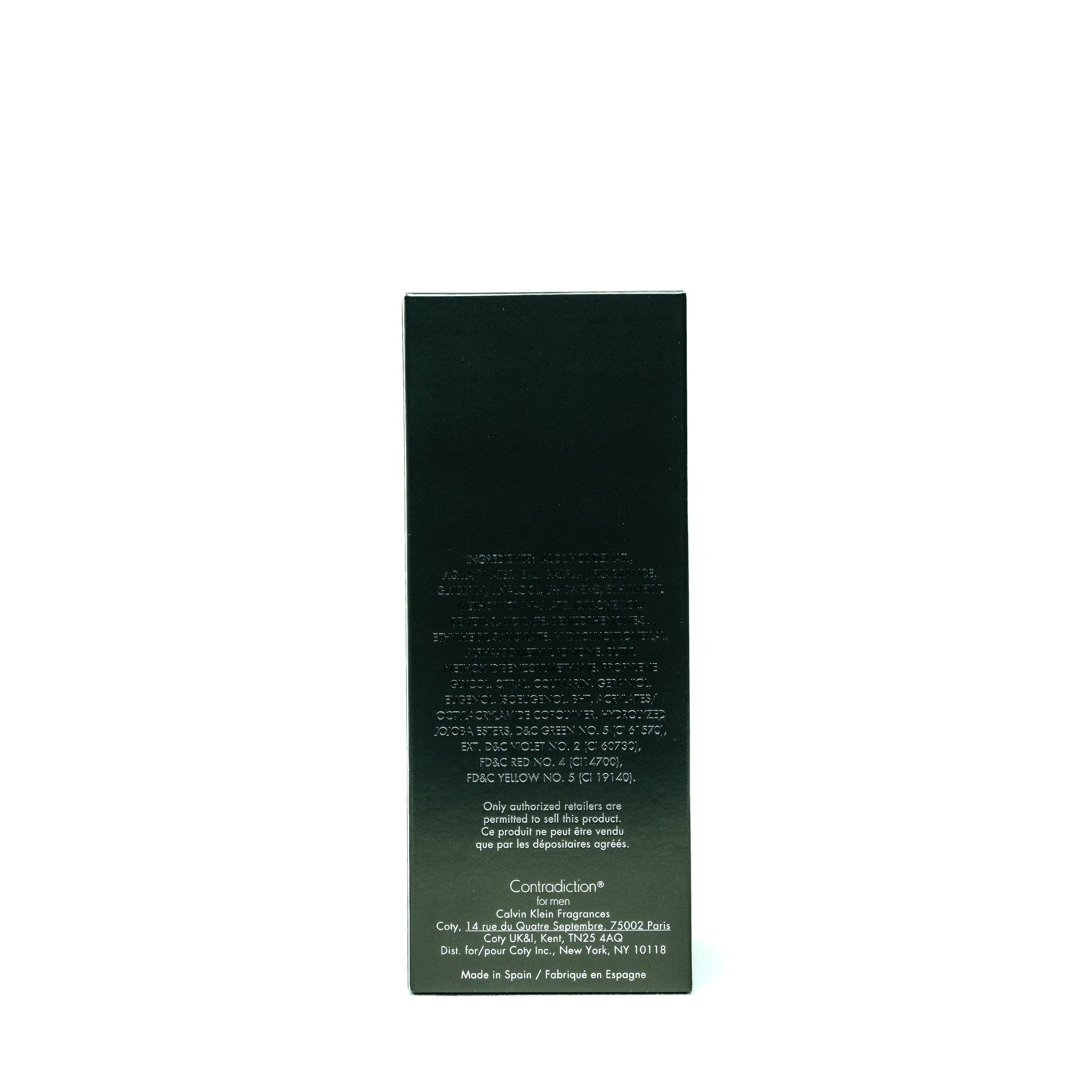 Calvin Klein Contradiction EDT for Men Eau De Toilette Spray (100ml) - The6thScent