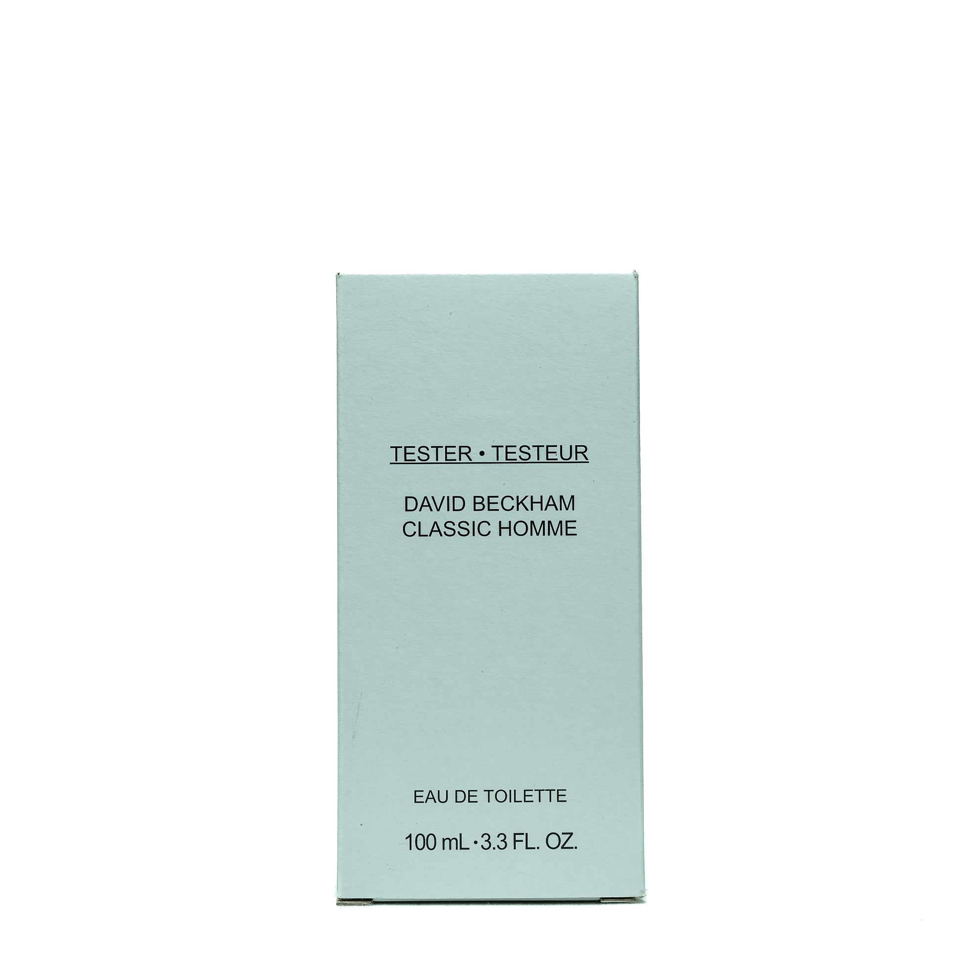 David Beckham Classic Homme - 100ml Eau de Toilette for Men (Tester Packaging) - The6thScent