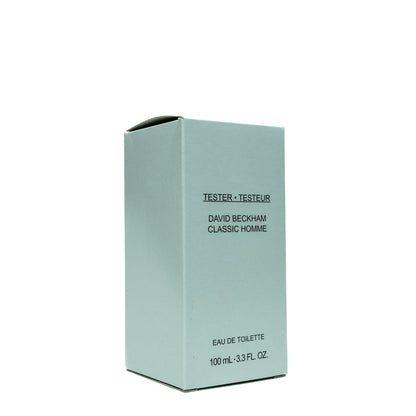 David Beckham Classic Homme - 100ml Eau de Toilette for Men (Tester Packaging) - The6thScent