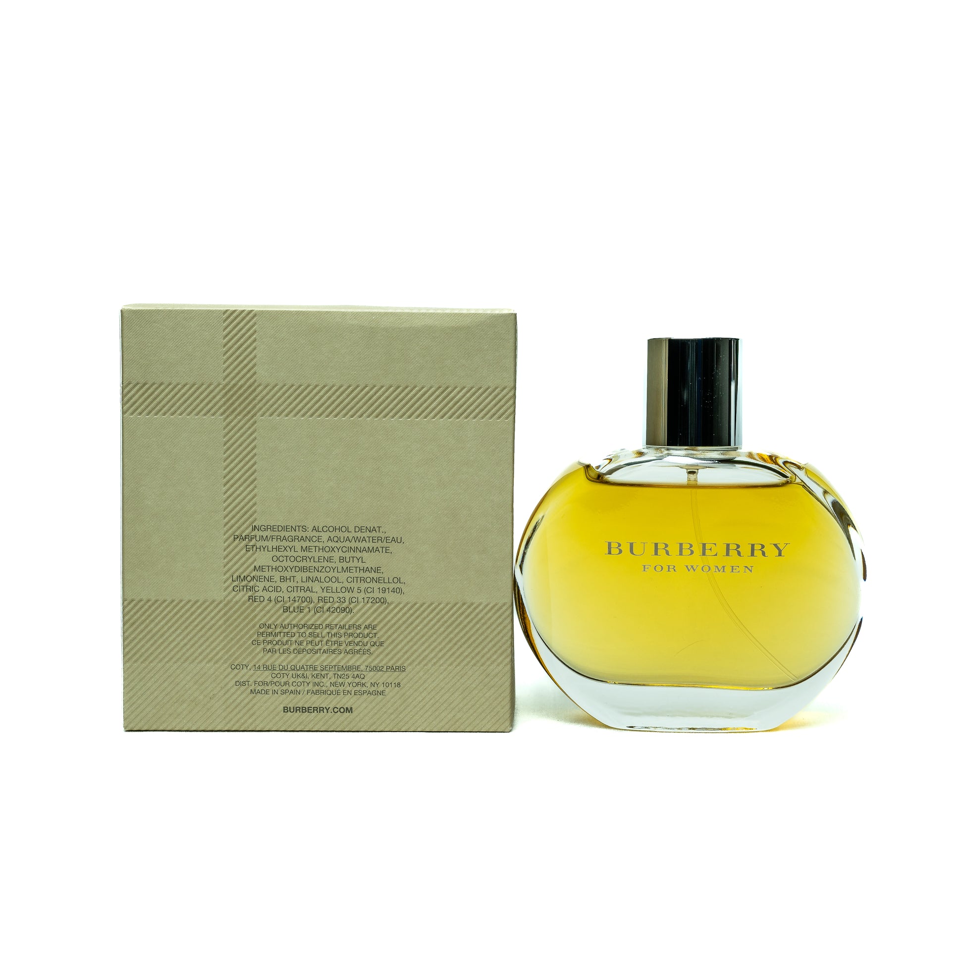 Burberry Classic Eau de Parfum Spray 100ml Women’s Fragrance - The6thScent
