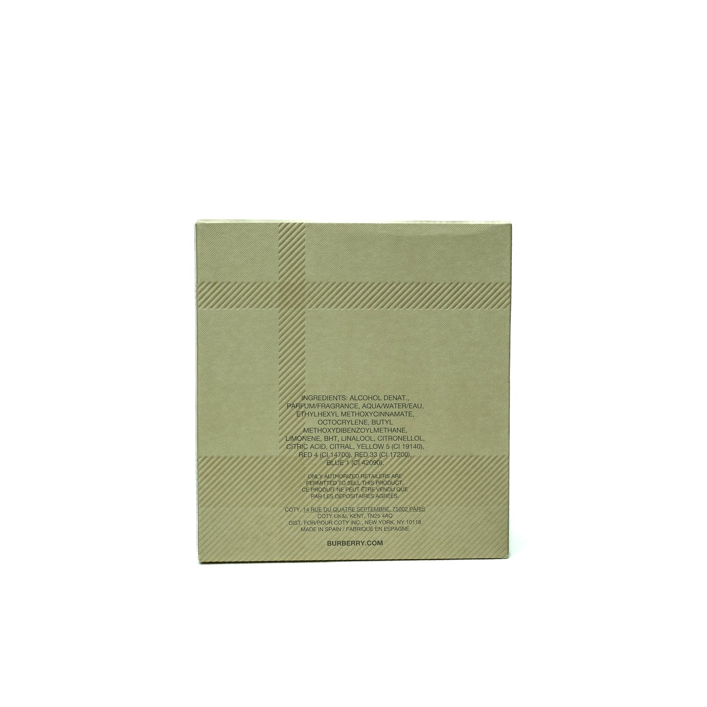 Burberry Classic Eau de Parfum Spray 100ml Women’s Fragrance - The6thScent