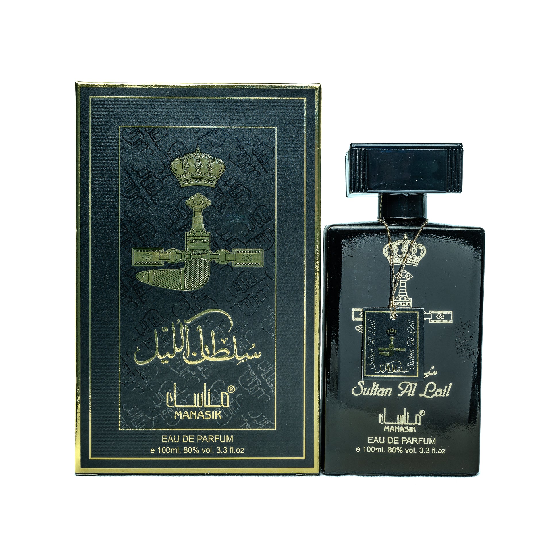 Sultan Al Lail By Manasik Eau De Parfum Fragrance For Men 100ML - The6thScent