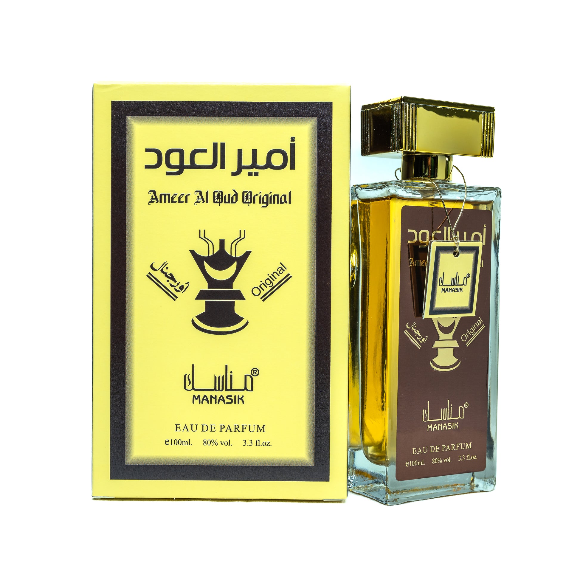 Manasik Ameer Al Oud Original Eau De Perfume For Men 100ml - The6thScent